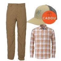 Redington wading outfit with Redington shirt and a FREE Vision cap