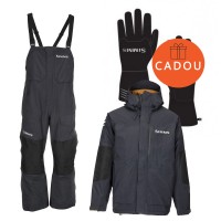 Simms wading set with Challenger Bib, Simms Challenger Jacket and FREE Simms Challenger gloves