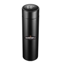 Semperfli Led Temperature Display Stainless Thermos Flask 500ml