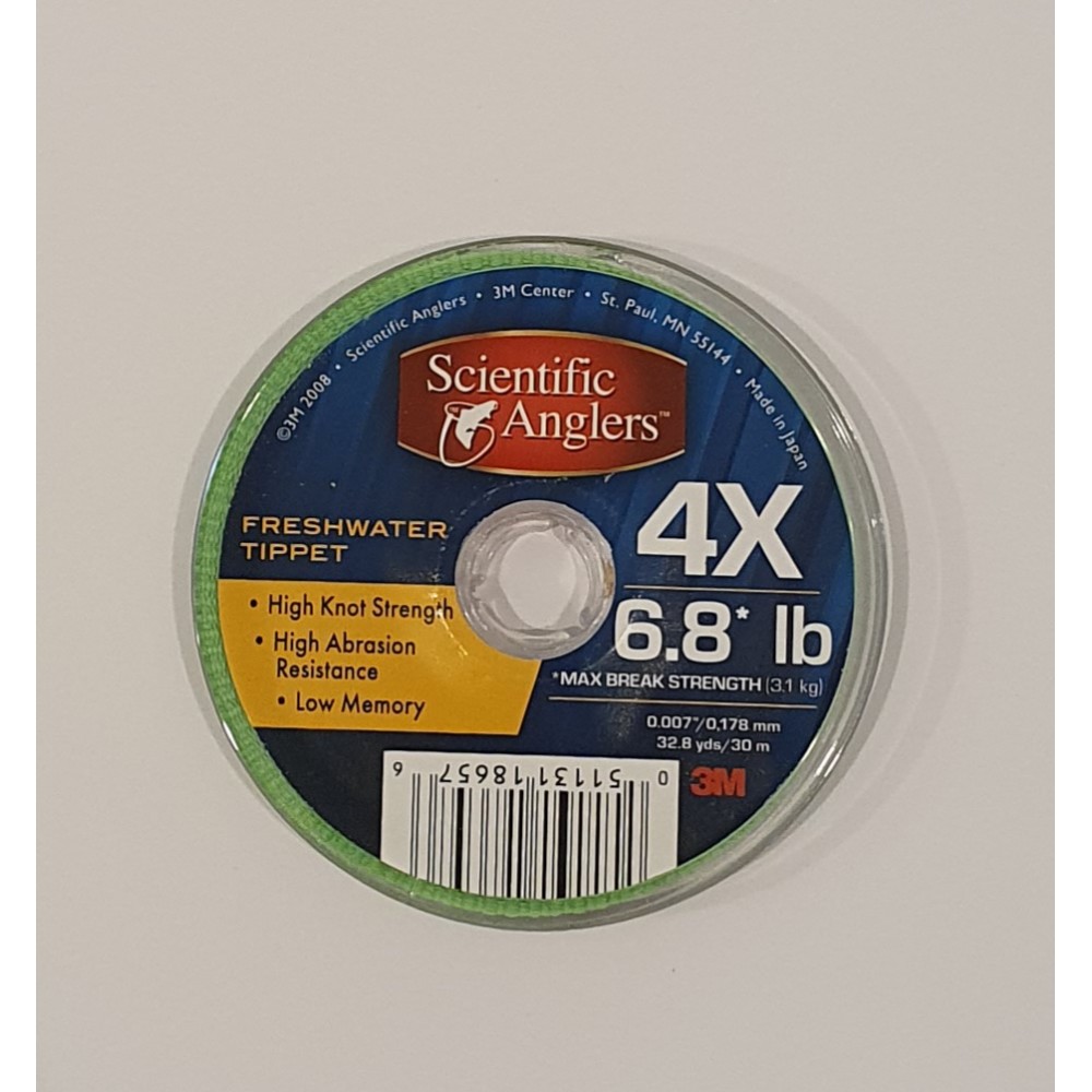 Scientific Anglers Freshwater Tippet 0,178mm - 4X